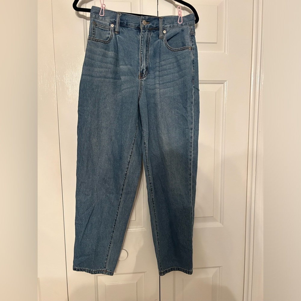 Madewell the Baggy Tapered Jean - 26